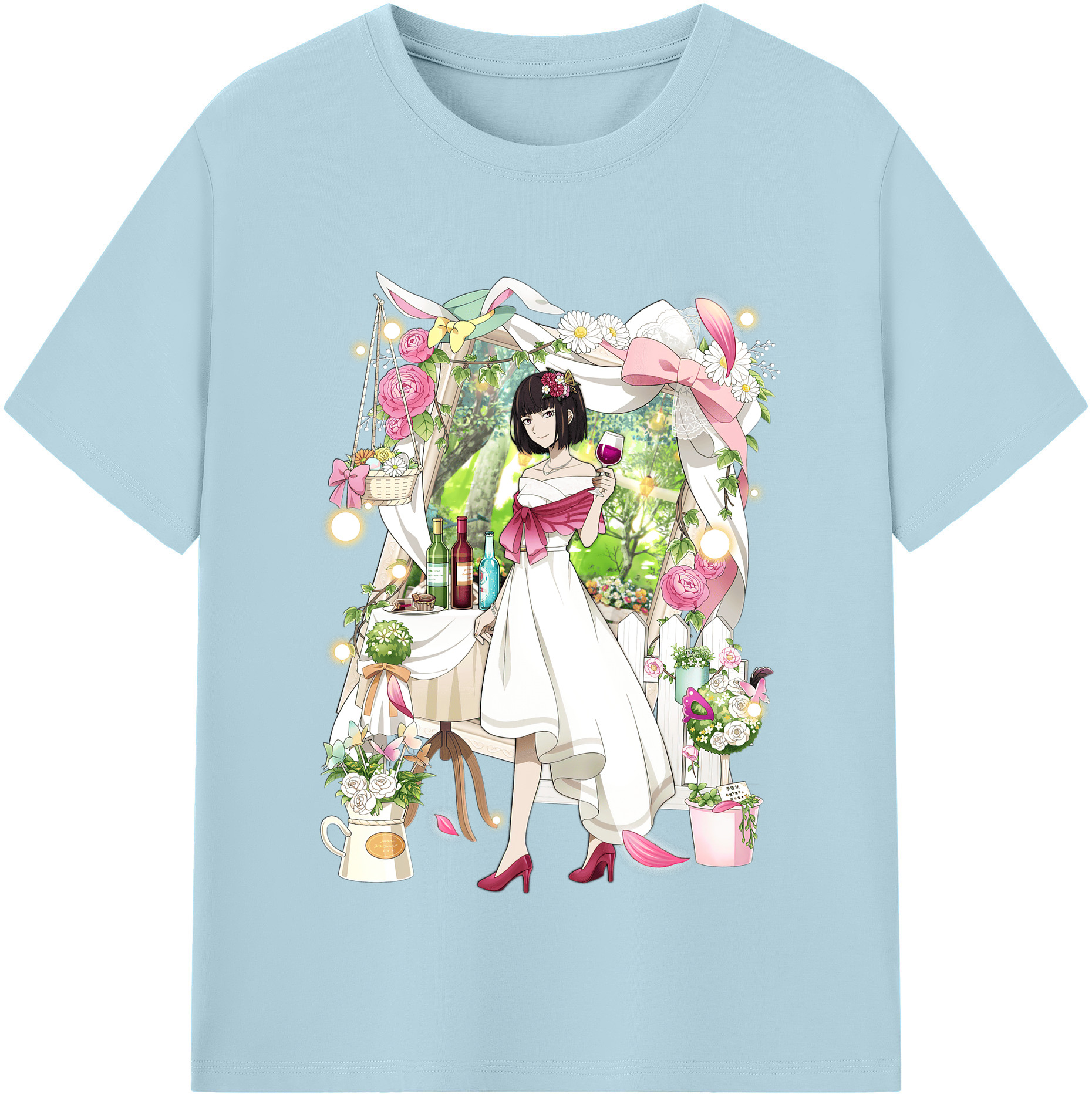 （画像用） 文豪ストレイドッグス Bungo Stray Dogs 綿100％半袖Tシャツ（フロントプリント）